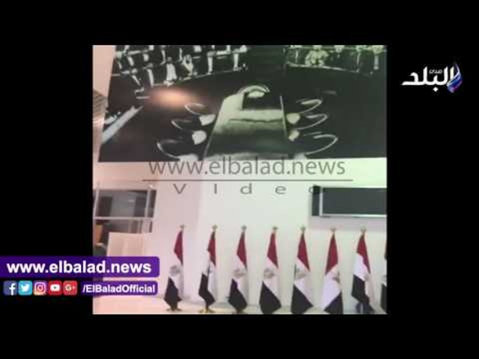 صدى البلد | اللمسات النهائية داخل مركز المؤتمرات بشرم الشيخ استعدادا لاحتفالية البرلمان