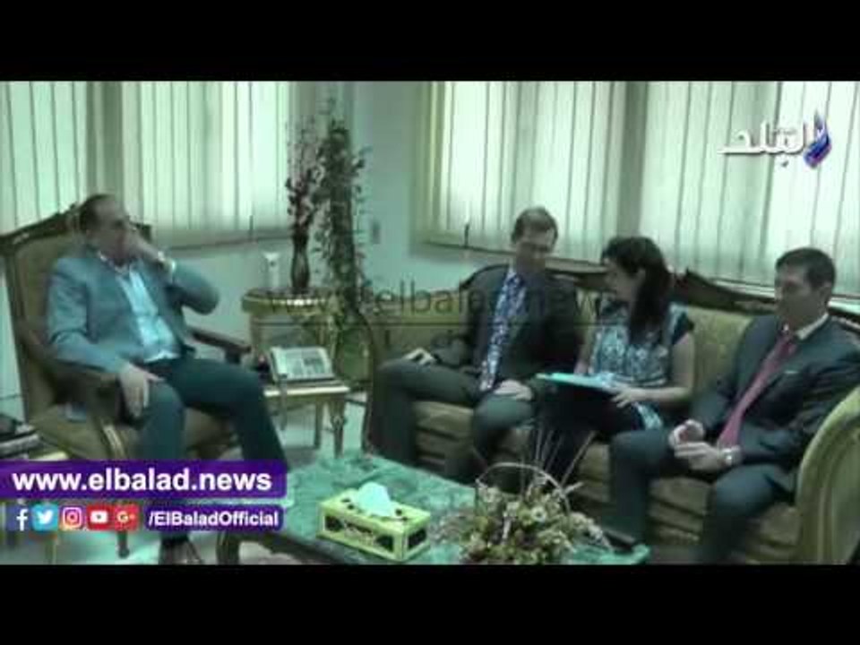 صدى البلد | محافظ سوهاج يستقبل وفدا ألمانيا ضمن تفعيل اتفاقيات التعاون والتبادل الثقافي