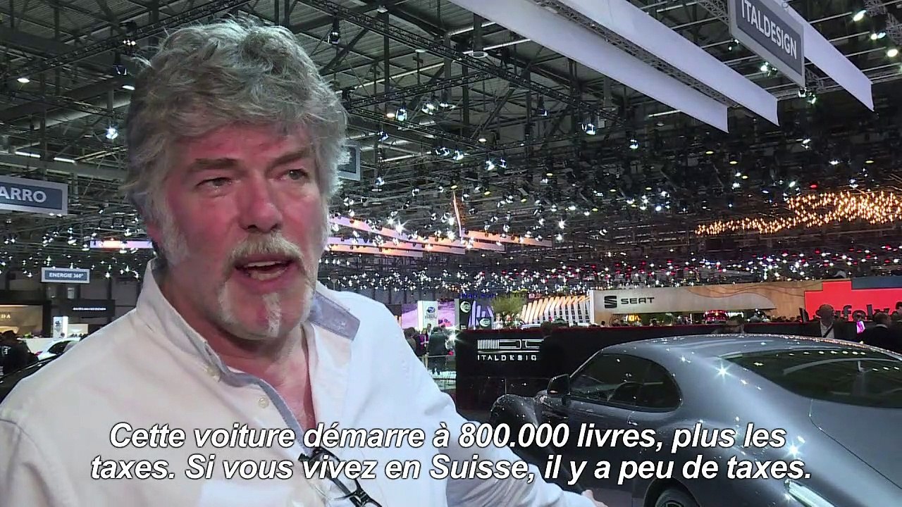 Des voitures extravagantes à l’affiche du Salon de Genève