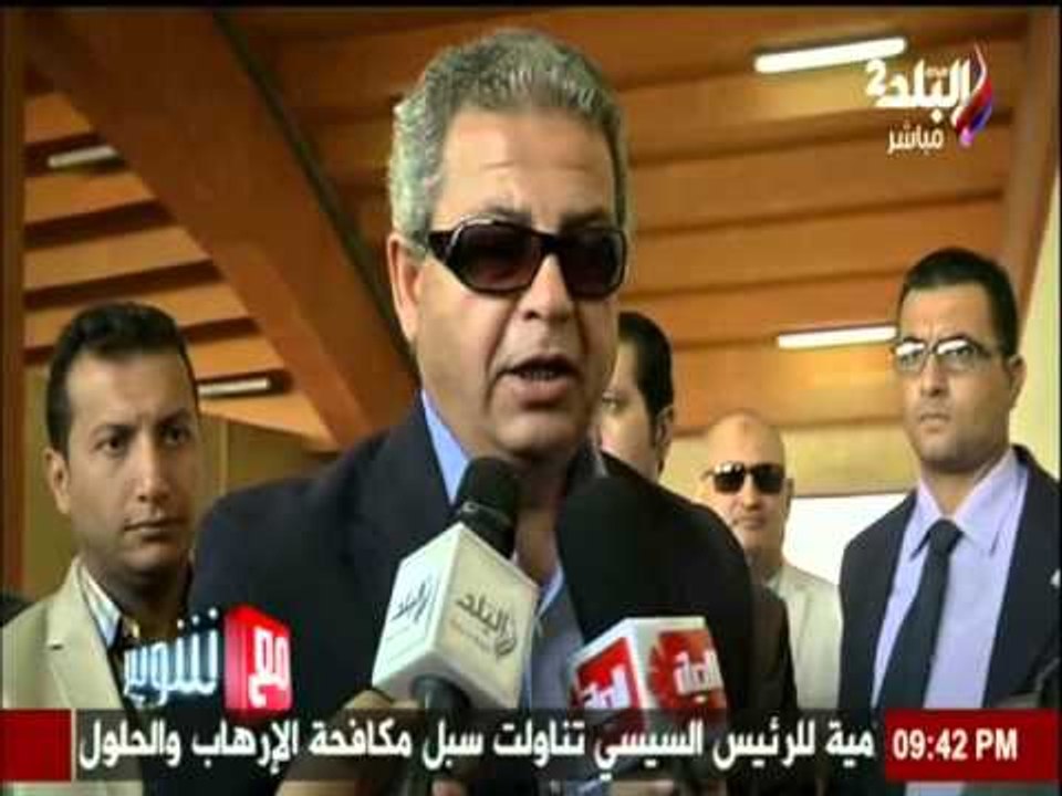 وزير الشباب : باب الوزارة مفتوح في اي وقت للمناقشة