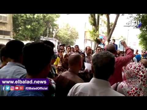 صدى البلد | تواجد أمني مكثف بمحيط التعليم العالي بسبب تظاهرات طلاب التحويلات