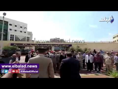 صدى البلد | مدير امن البحيرة يشارك فى الاحتفال بانتصارات حرب اكتوبر