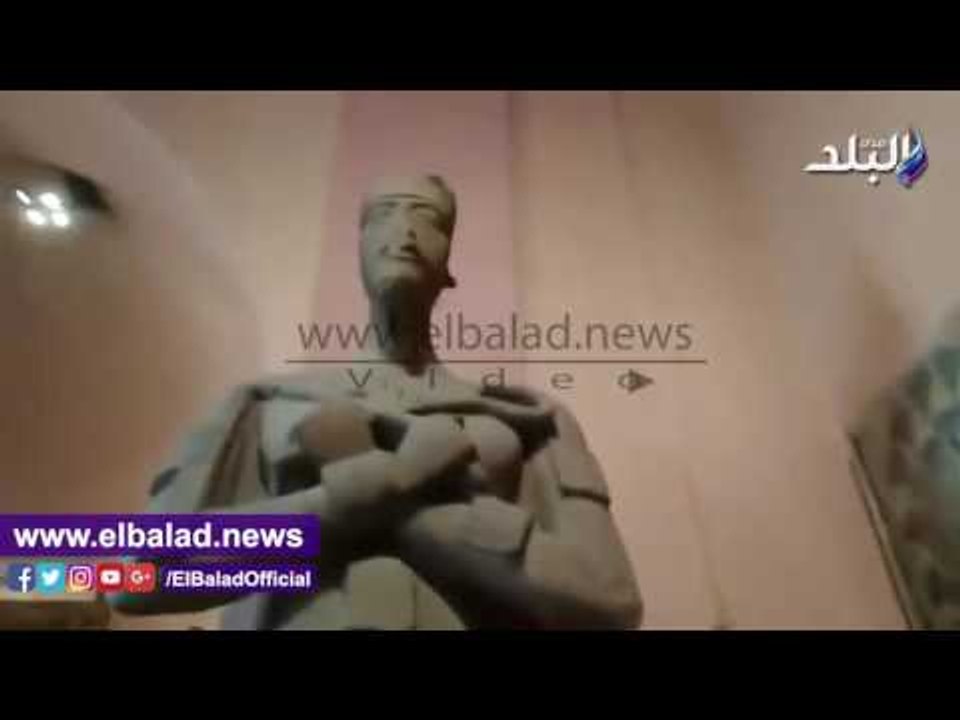صدى البلد | إخناتون يسيطر علي كهنة أمون في قاعة "العمارنة " بالمتحف المصري