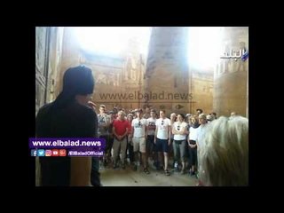 معبد دندرة يستقبل 110 سائحا