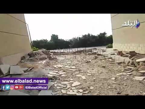 صدى البلد | مخلفات وكسور المبانى تحاصر وحدات الاسكان الإجتماعى المطروحة للإيجار بالقليوبية.