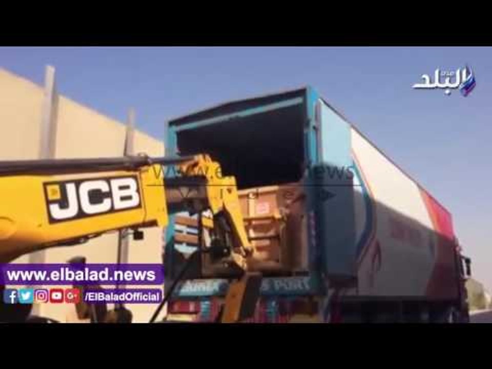 صدى البلد | استخدام أحدث المعدات لتغليف ونقل اثار المتحف المصري الكبير..