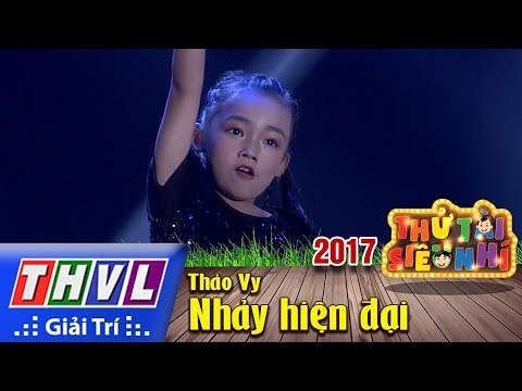 THVL l Thử tài siêu nhí 2017 - Tập 1[3]: Nhảy hiện đại - Bé Thảo Vy