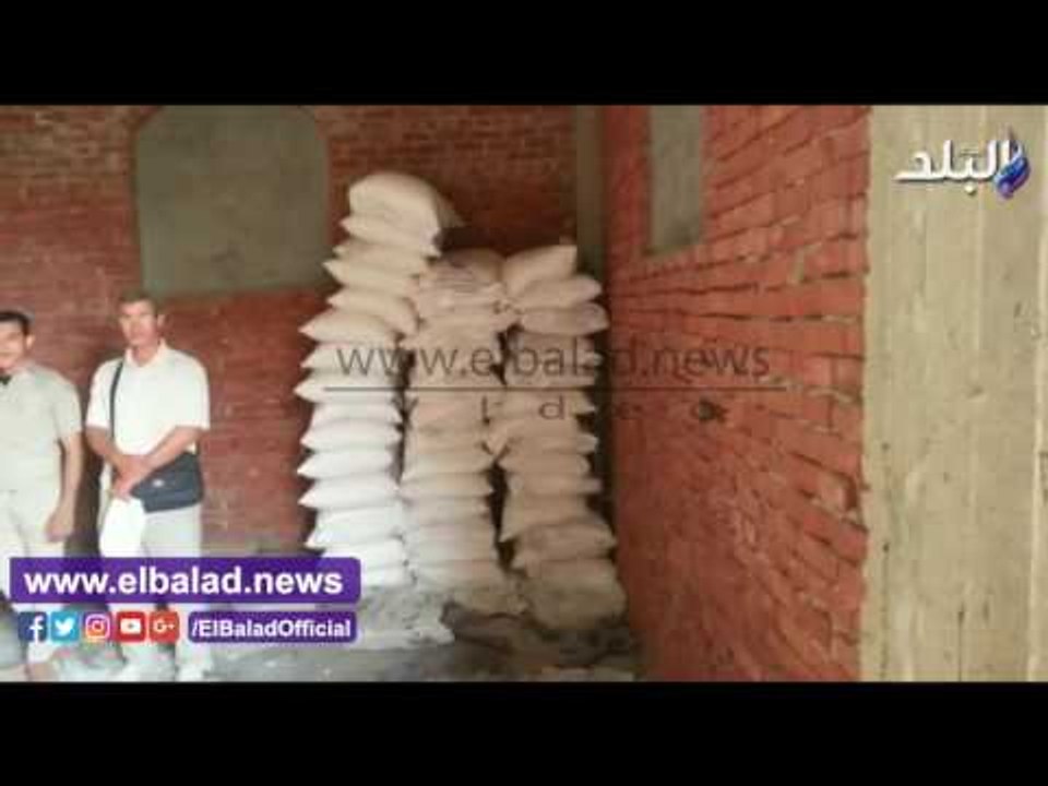 ضبط 160 طن سكر مدعم قبل بيعها في السوق السوداء...