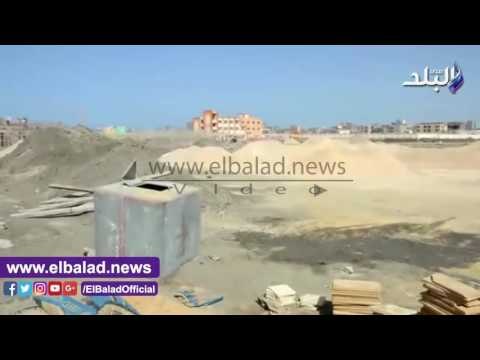 صدى البلد | محافظ كفر الشيخ يتفقد أعمال النصب التذكارية ببرج البرلس