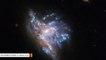 This Is Hubble's Image Of Colliding Galaxies 230 Million Light-Years Away