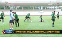 Timnas Senior Berlatih Jelang Keberangkatan ke Australia
