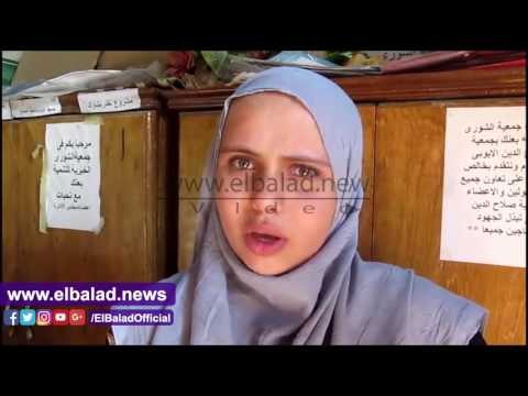 صدى البلد | تلتقي الطالبات المصابات بالاغماء في مدرسة عنك بالفيوم