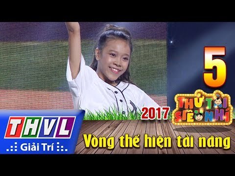 THVL | Thử tài siêu nhí 2017 – Tập 5[6]: Nhảy Jazz Funk Hiphop - Mai Anh
