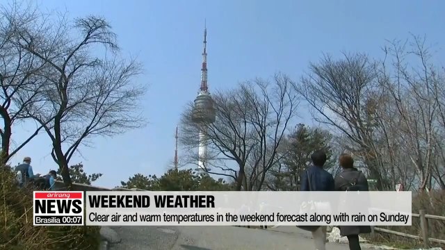 Fine dust dissipates on Saturday, accompanied by mild temperatures