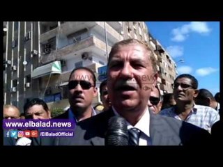 صدى البلد |محافظ بورسعيد ينعى شهيد أحداث سجن المستقبل