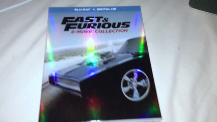 Fast & Furious 8-Movie Collection Blu-Ray/Digital HD Unboxing