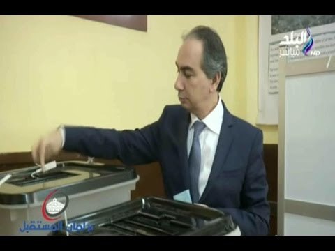 محافظ الجيزة يدلي بصوته فى انتخابات النواب ويوجة رسالة للناخبين