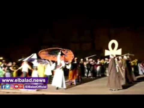 صدى البلد | لحظة تعامد الشمس على وجه رمسيس الثاني في أبو سمبل