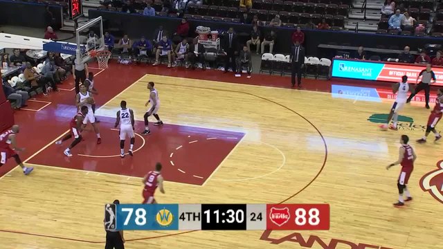 Julian Washburn (15 points) Highlights vs. Santa Cruz Warriors