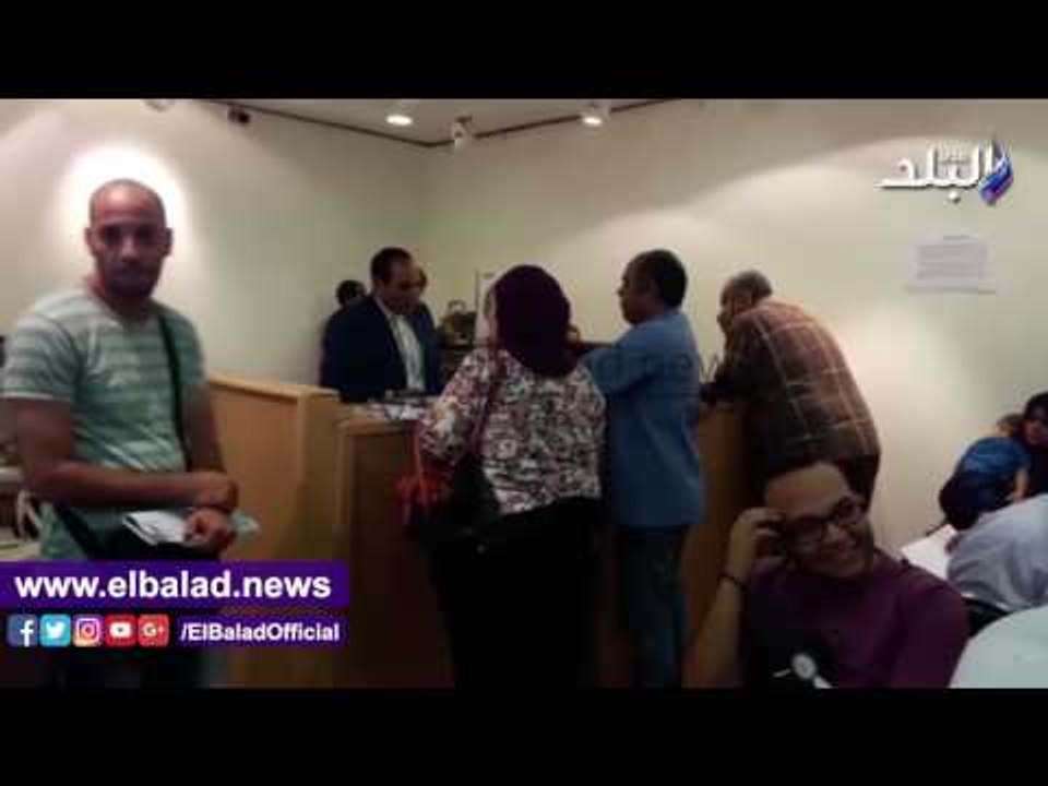 صدى البلد | "صدى البلد" داخل صالة حجز وحدات "مدينتى" ببنك الاسكان والتعمير