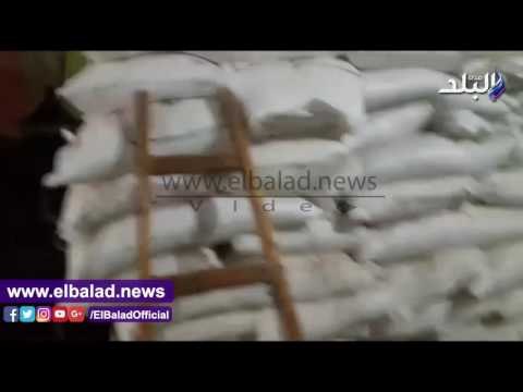 صدى البلد | ضبط 50 طن سكر بمخزن فى القاهرة الجديدة