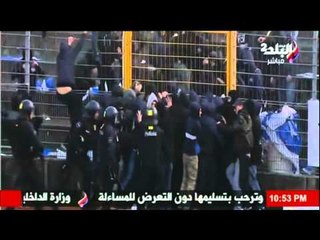 صدى البلد | الشرطة تنقذ جماهير لوجانو من الموت في الدوري السويسري