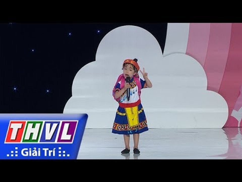 THVL | Thiên thần đi học – Tập 14[4]: Bé Mai Vy thể hiện tiết mục "Đi học"