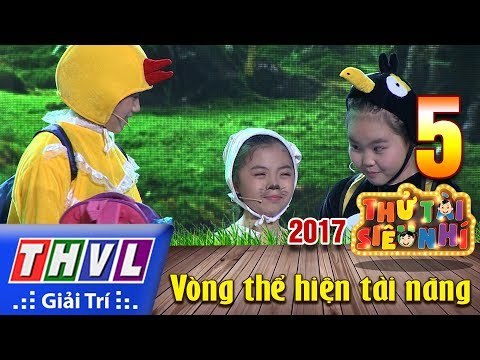 THVL | Thử tài siêu nhí 2017 – Tập 5[10]: Tiểu phẩm kịch Tình Bạn - Bé Gia Hân