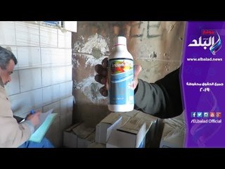 صدى البلد | الداخلية تداهم مصانع المخصبات الزراعية بالجيزة