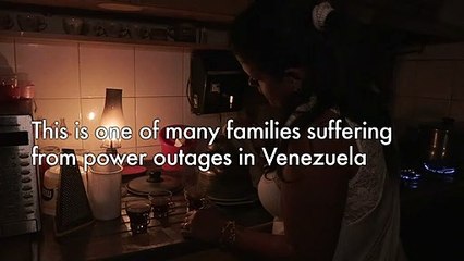 Venezuelans on edge over power outage paralyzing the country