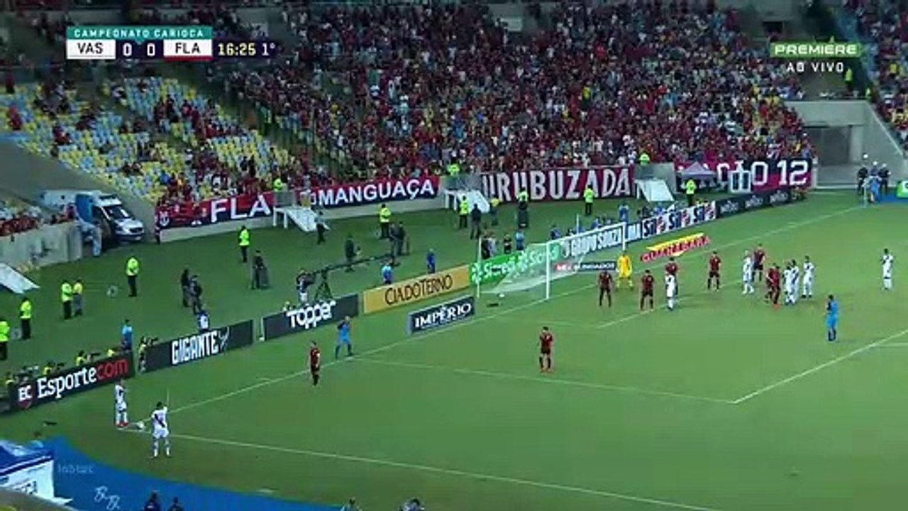 DANILO BARCELOS VASCO 1X1 FLAMENGO TAÇA RIO 2019