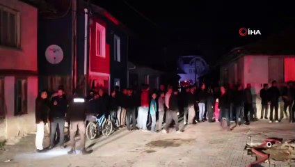 Bolu’da, Ahır ve 2 Katlı Ahşap Ev Alev Alev Yandı