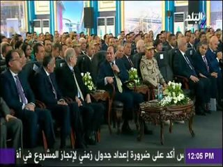 السيسي : «اللي حصل من 7 سنين مش هيتكرر تاني.. احذروا»