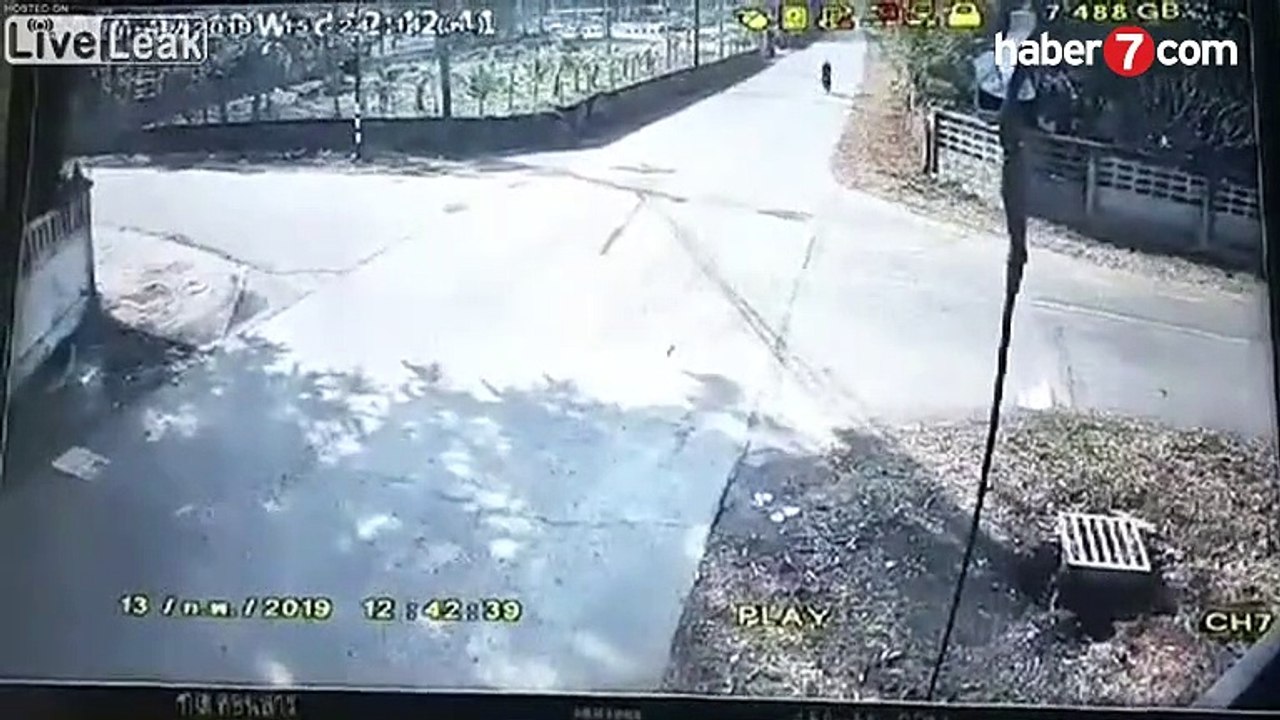 Kontrolsüz çıkış facia getirdi! Dehşet kamerada -