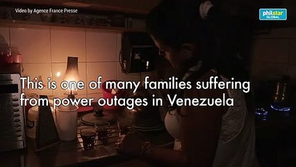 Venezuelans on edge over power outage paralyzing the country