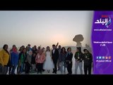 صدى البلد | فرح في الصحراء البيضاء.. مصريون يحتفلون بزواج صينيين