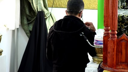 اذان جميل للمؤذن عامر يوسف الزعبي من مسجد الحسين بن علي / الرمثا