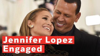 Jennifer Lopez Announces Engagement To Alex Rodriguez