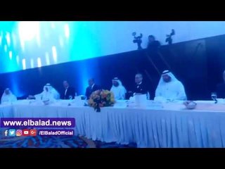 محافظ مطروح يتسلم جائزة النسر العربي لتكريم الشخصيات القيادية والادارية بالامارات