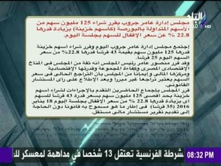 "عامر جروب " توضح اسباب شرائها لـ 125 مليون سهم خزينة بزيادة 22.8 %
