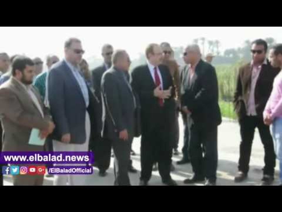 صدى البلد | محافظ بني سويف يتابع الأعمال النهائية بمشروع الصرف بقرية البساتين