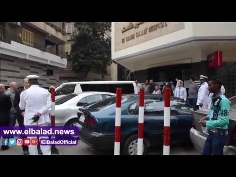 صدى البلد | تواجد أمني مكثف اثناء تشيع جثمان الساحر