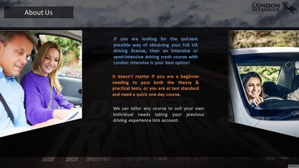 5 Day Intensive Driving Course London