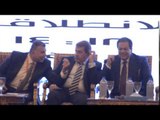 صدى البلد |ابو العينين يتبادل الحديث مع وزير المالية و رئيس اللجنة الاقتصادية بمجلس النواب