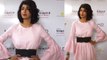 Aishwarya Sakhuja looks Stylish in baby pink;Watch Video | BoldSky