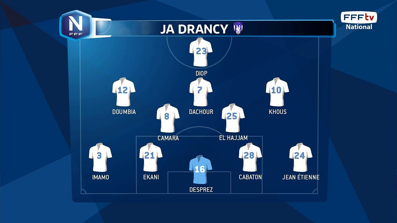 Composition du FC Chambly