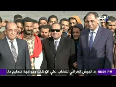 صدى البلد | شاهد أول شيء فعله المختطفون في ليبيا لحظة تحريرهم