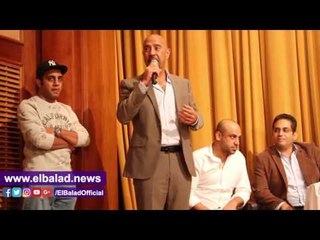 صدى البلد |أشرف عبدالباقي وأوس أوس في افتتاح "مسرح مصر للعرائس".
