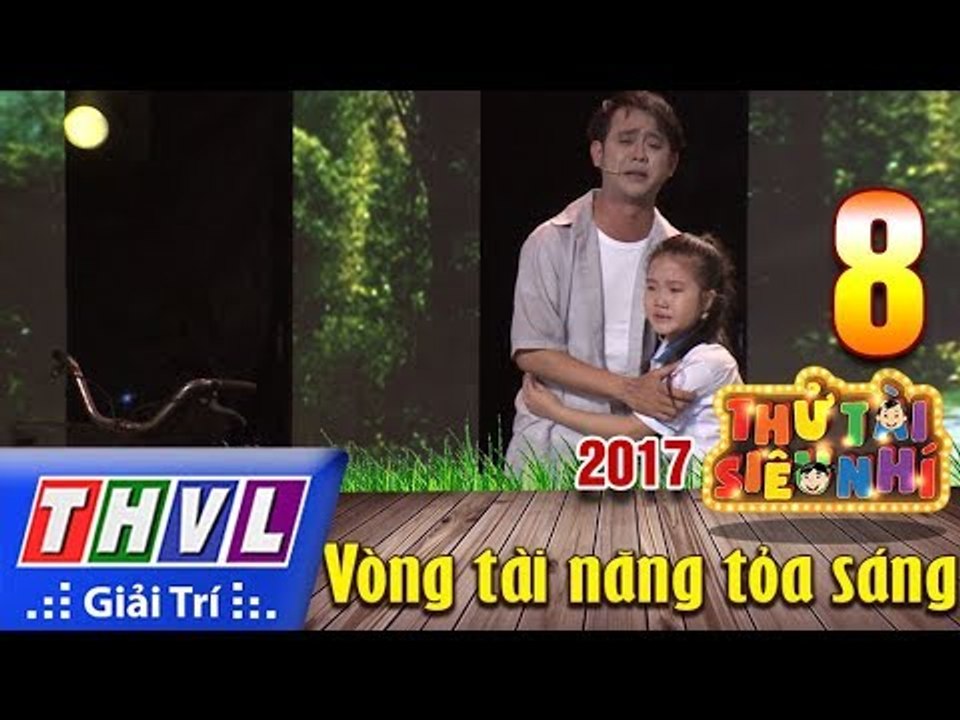 THVL | Thử tài siêu nhí 2017 – Tập 8[5]: Trích đoạn cải lương "Tình phụ tử" - Kim Vàng