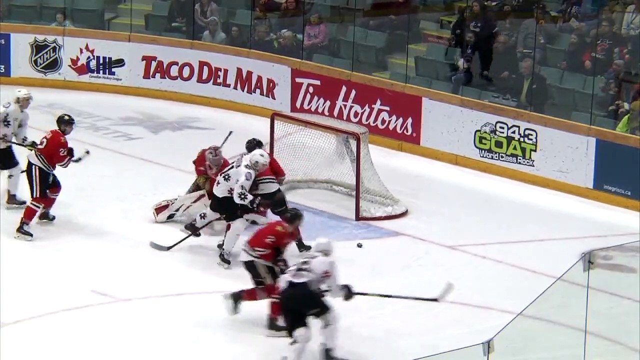 Highlights: Winterhawks (3) at Cougars (2)